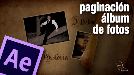 Tutorial de After Effects Cs6 y Editable de animación con paginado de album de fotos by @ildefonsosegura