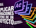 Replicar animaciones independientes en un mismo proyecto con After Effects