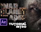 Tutorial after effects intro de película con texto 3d sin plugins by @ildefonsosegura