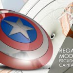 Escudo del Capitán América. Regalo modelo 3D